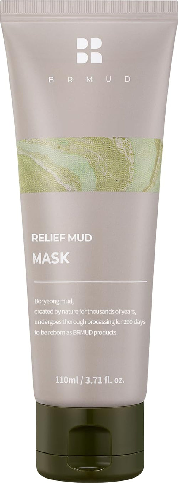 Relief Mud Mask - Celeb'S Choice Mask - Body Mud Hydrating & Moisturizing Deep Pore Cleanser Face & Body Mask W/ 91.8% Nature-Derived Ingredients - K Beauty Body Mud (3.72 Fl Oz)