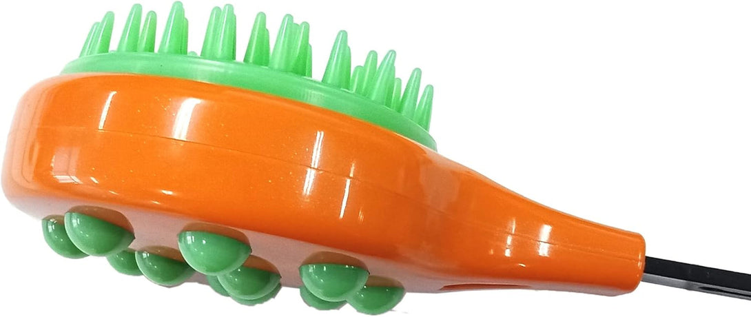 Zdycgtime Massage Hammer,Multifunctional Stretchable Health-Preserving Back Scratcher and Body Relaxation Massager,For Household, Office Workers Blood Circulation Tool(Orange)