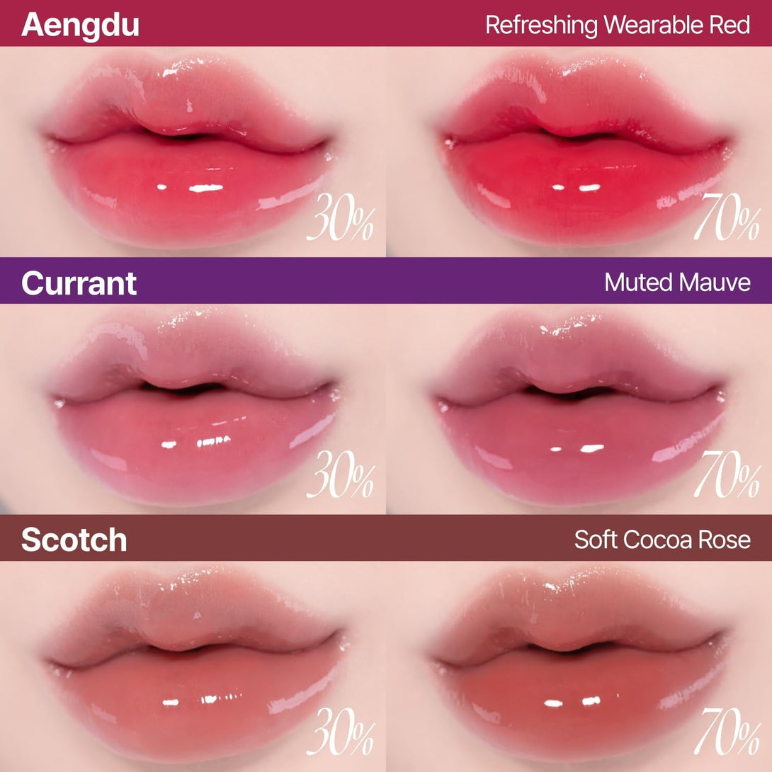 3D Voluming Gloss 70% (Rich) | Rozy 70% | High Shine, Non-Sticky Lip Gloss for Makeup | Long-Lasting, Moisturizing Gel Formula | 30%, 70% Pigment Options | 5.3G