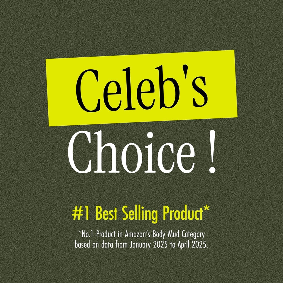 Relief Mud Mask - Celeb'S Choice Mask - Body Mud Hydrating & Moisturizing Deep Pore Cleanser Face & Body Mask W/ 91.8% Nature-Derived Ingredients - K Beauty Body Mud (3.72 Fl Oz)