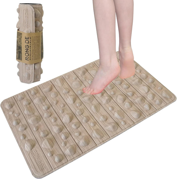 Foot Massage Mat, anti Fatigue Mat Standing Desk Office Mat Foot Massage Tool for Yoga Travel Bathroom All-Purpose Acupressure Mat Sensory Pad Desk Floor Mat Standing Pad Work Mat 20” X 12”