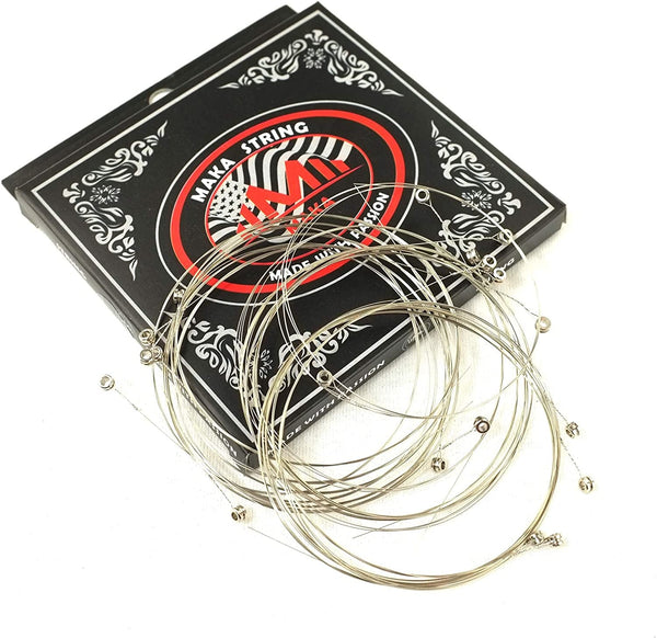 20-Pack Economy Single Electric Guitar Strings Bulk .009 High E (Extra Light) 09 Gauge, Individual Packed