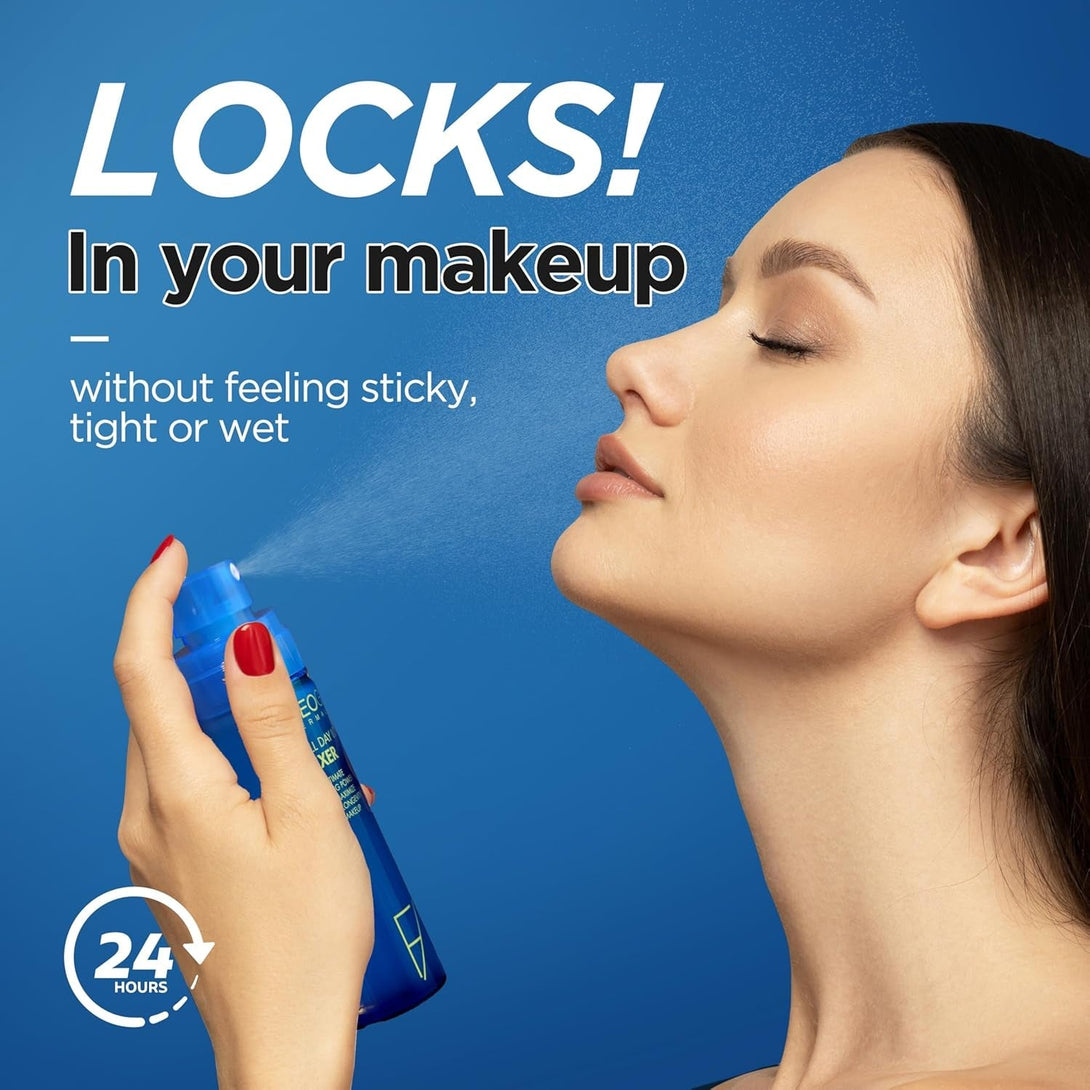 NEOGEN All Day Makeup Setting Spray - Hydrating Weightless Sebum Control Fixer (All Day Locking Fixer 80Ml) / K-Beauty/Makeup Finishing Spray Long Lasting