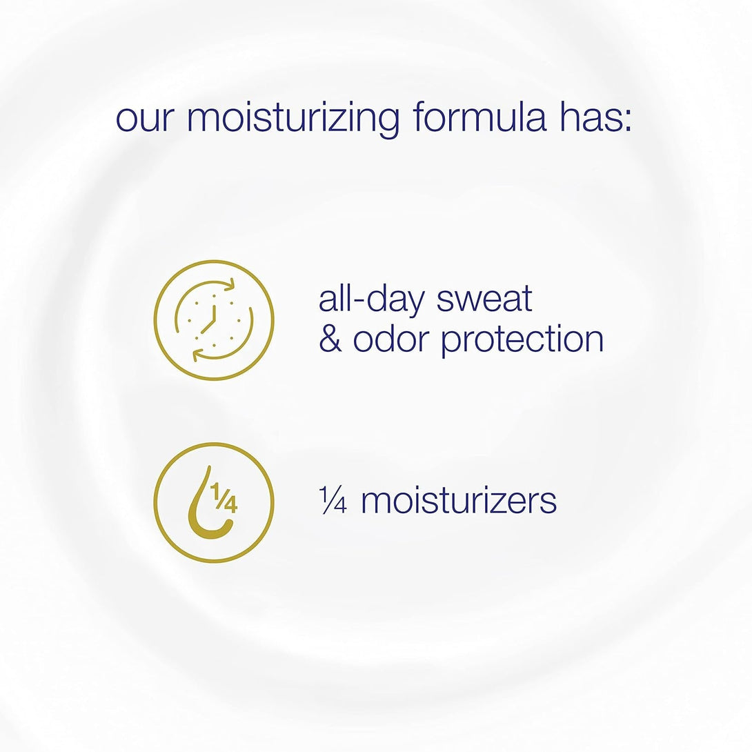 Dove Invisible Solid Antiperspirant Deodorant Stick for Women, Original Clean, for All Day Underarm Sweat & Odor Protection 2.6 Oz