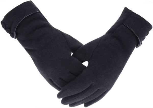 Tomily Womens Touch Screen Phone Fleece Windproof Gloves Winter Warm Wear