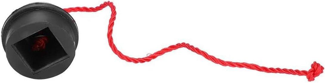 Alomejor 2Pcs Cue Tips No Slip Cue Tip Chalk Billiard Pool Cue Chalk Holder with Cord for Pool Cues and Snooker