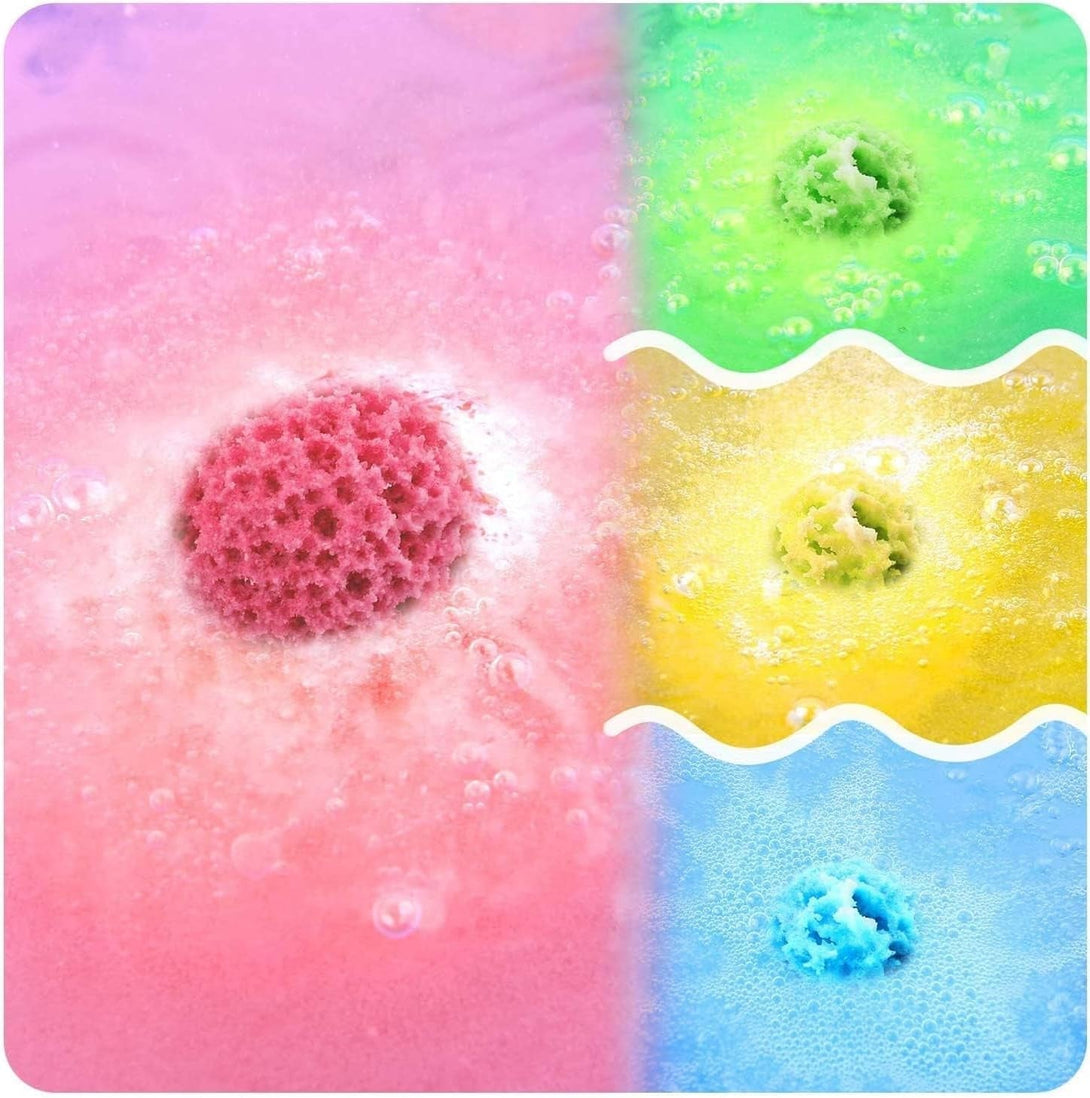 Bath Bombs Gift Set 2.8 OZ*12 PCS Organic Natural Essential Oils, Relax and Moisturize Skin, BOENFU Luxury Spa Bomb Gifts for Girl, Mom, Kids, Wife, Birthday,Valentine'S Day, Anniversary
