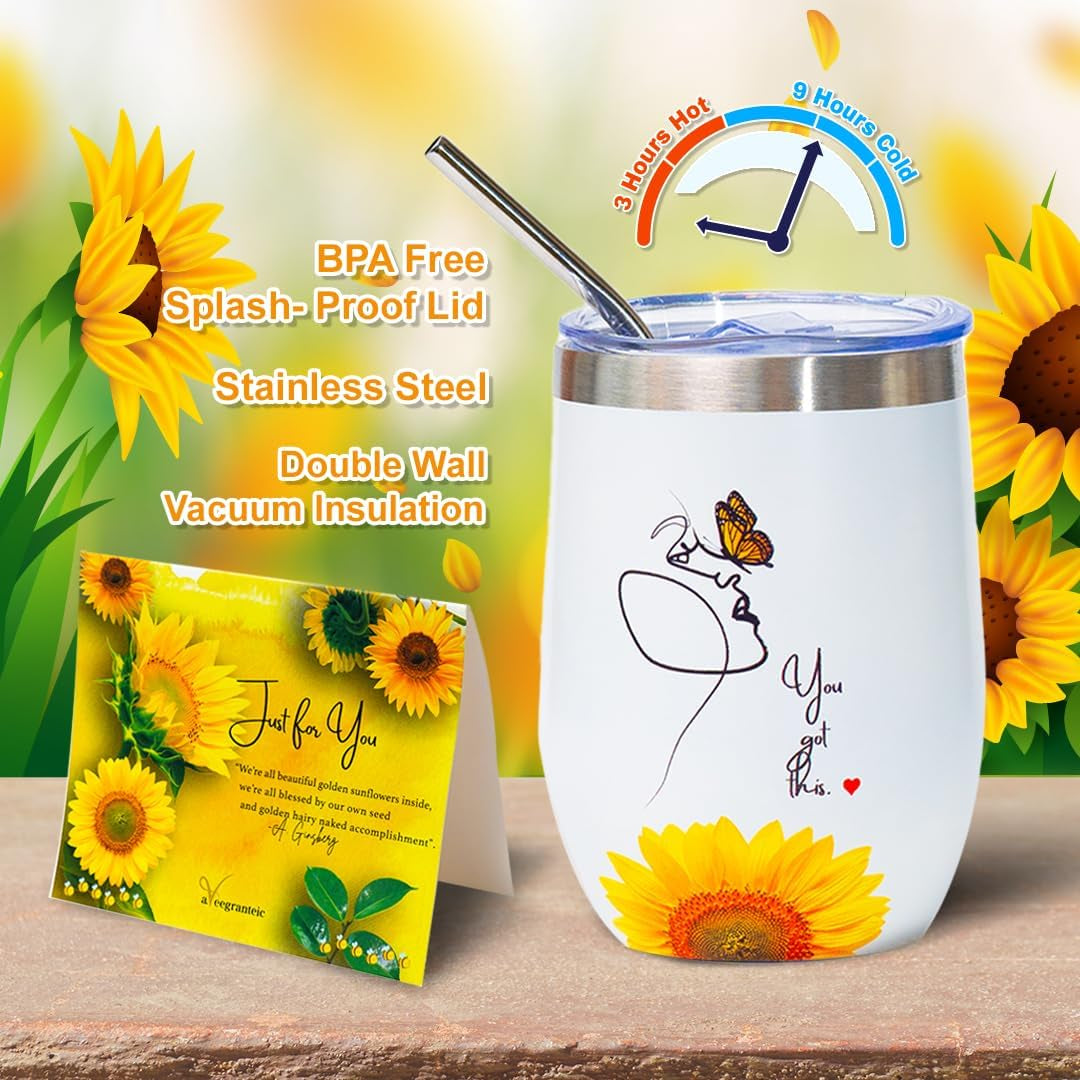 Get Well Gifts for Women,Sunflower Gifts for Women Birthday,Surgery Recovery Gifts,Feel Better Soon Care Package,Thinking of You