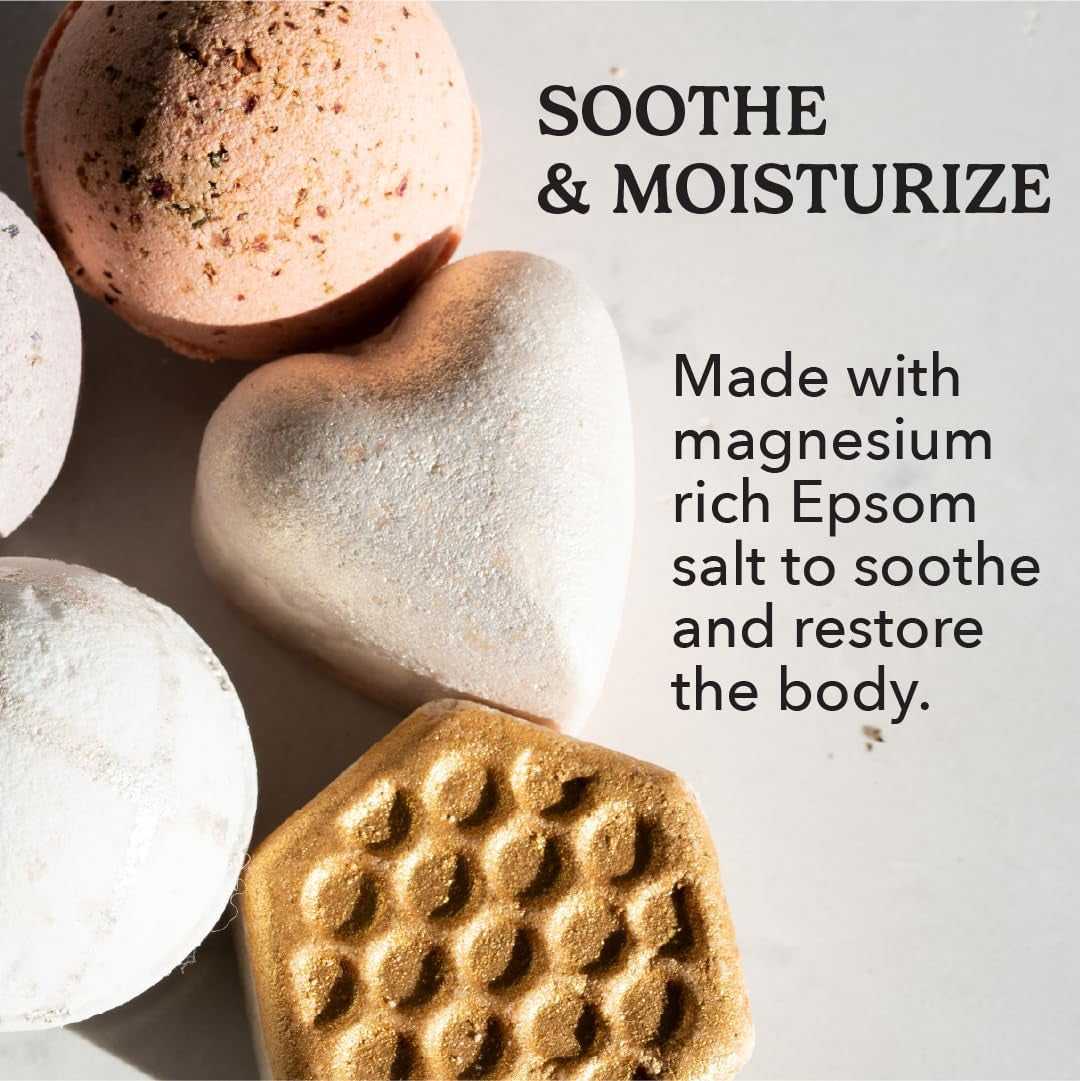 Pacha SOAP Froth Bath Bomb 2 Pack, Nourishing, Moisturizing, Pacha Peaces Variety, Naturally Derived & Handcrafted in the USA