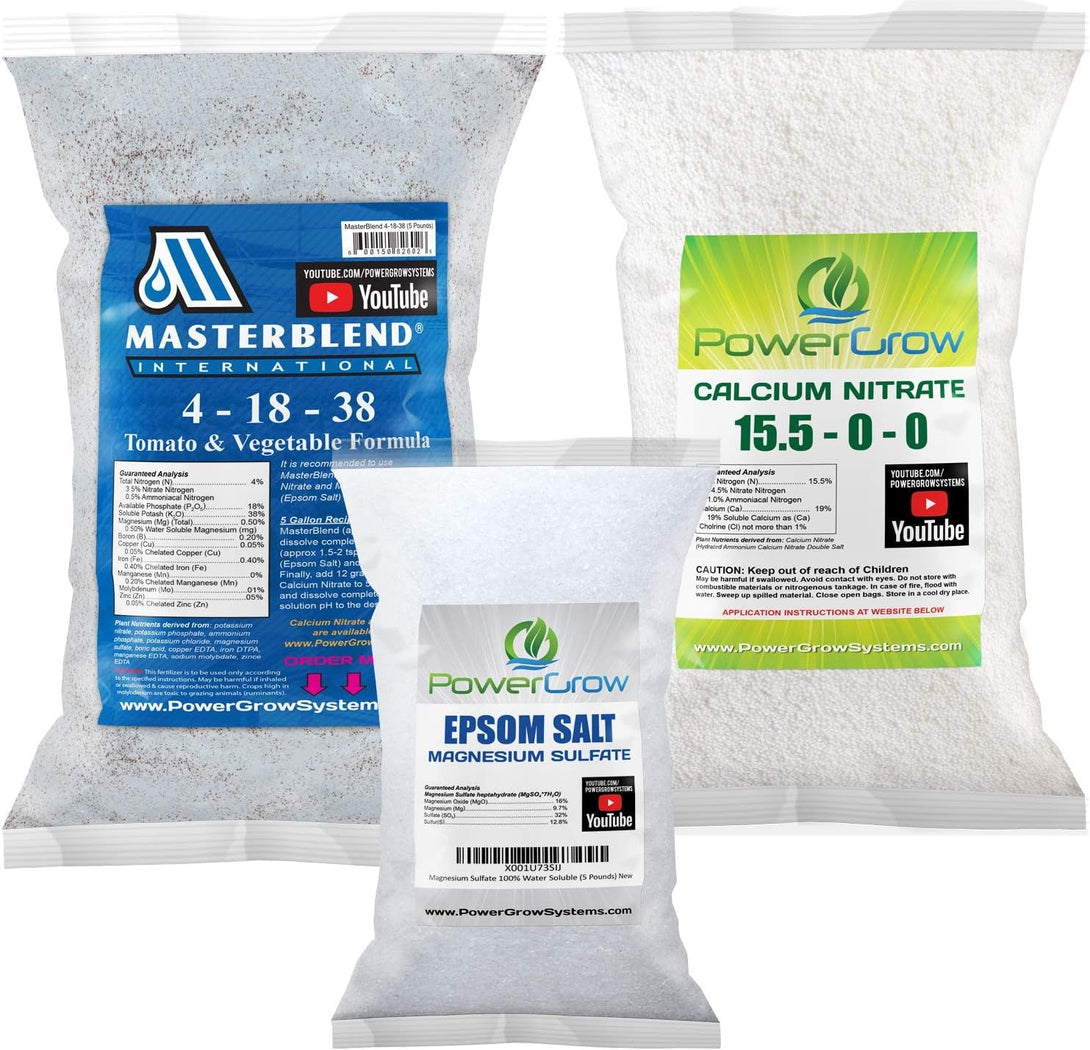 4-18-38 Complete Combo Kit Fertilizer Bulk (2.5 Pound Kit)